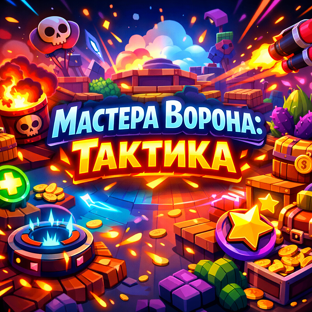 Ворон в Brawl Stars: Полный гид по стратегии, тактике и прокачке для доминирования в игре
