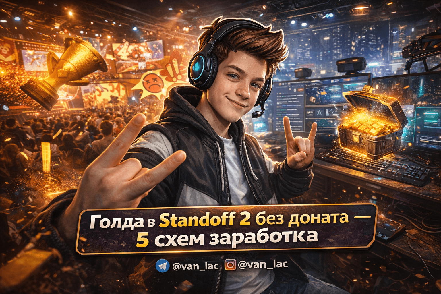 Голда в Standoff 2 без доната