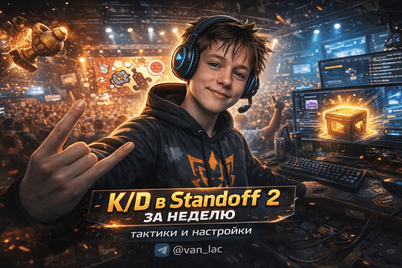 Тактики и настройки для повышения K/D в Standoff 2