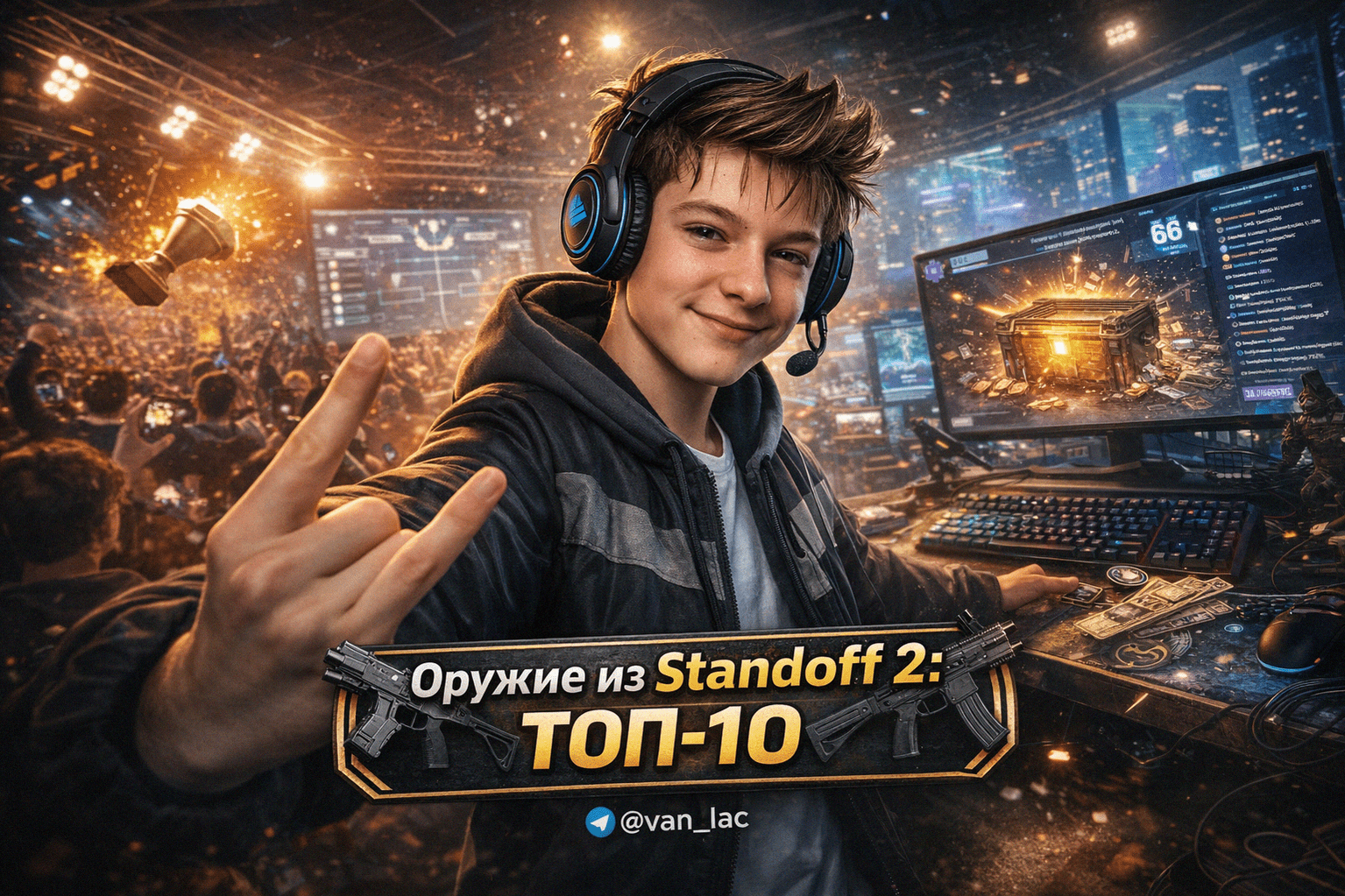Топ-10 оружия для стабильной стрельбы в игре Standoff 2 в 2025 году