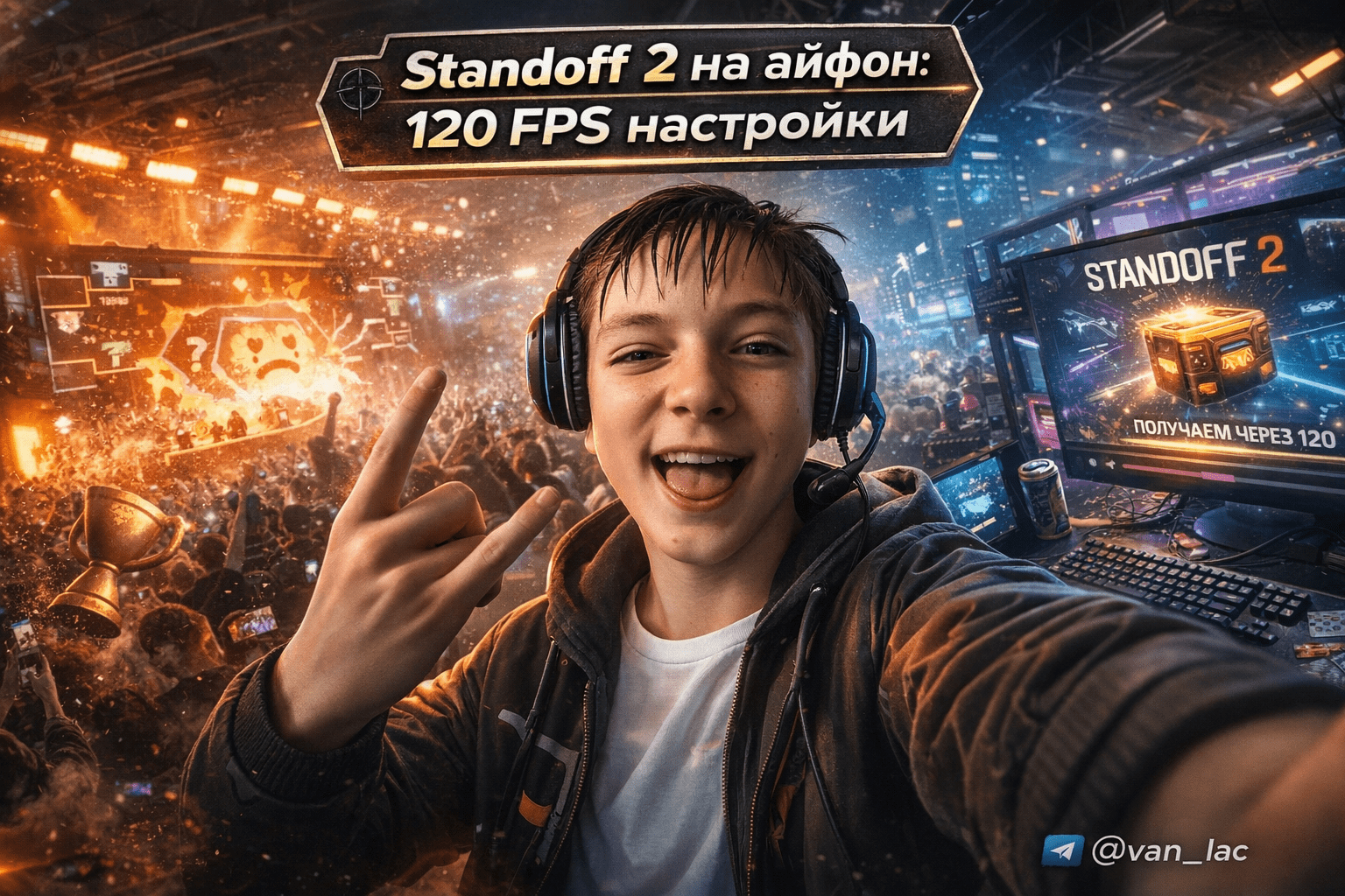 Настройки Standoff 2 на айфон для стабильных 120 FPS