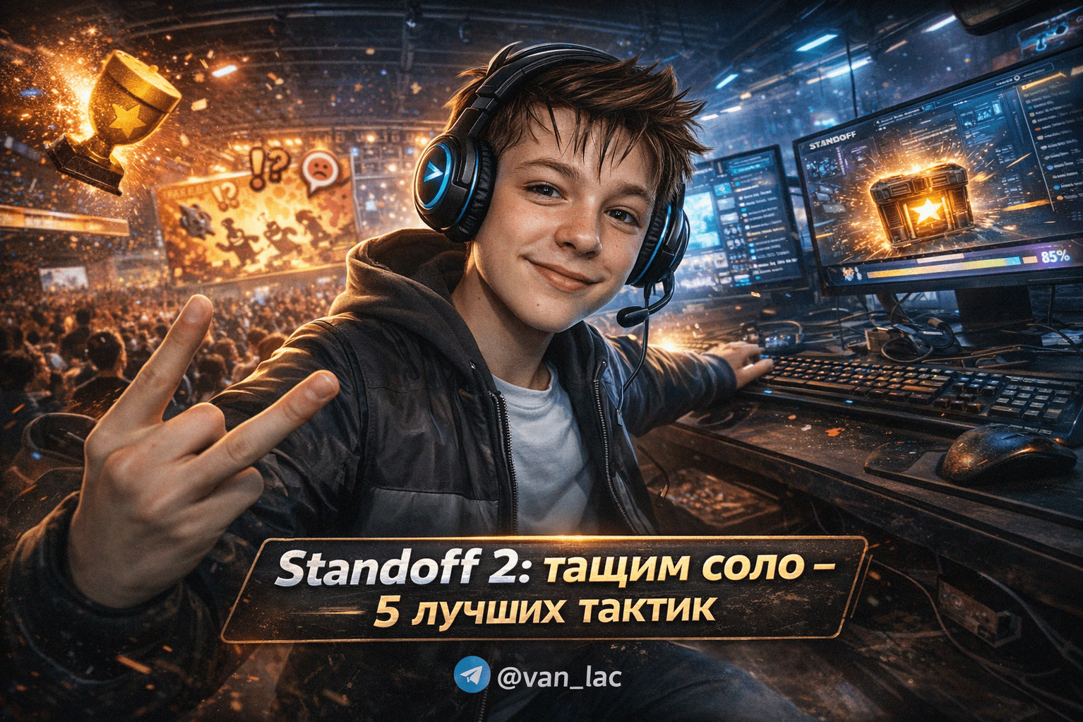 5 лучших тактик для соло в Standoff 2