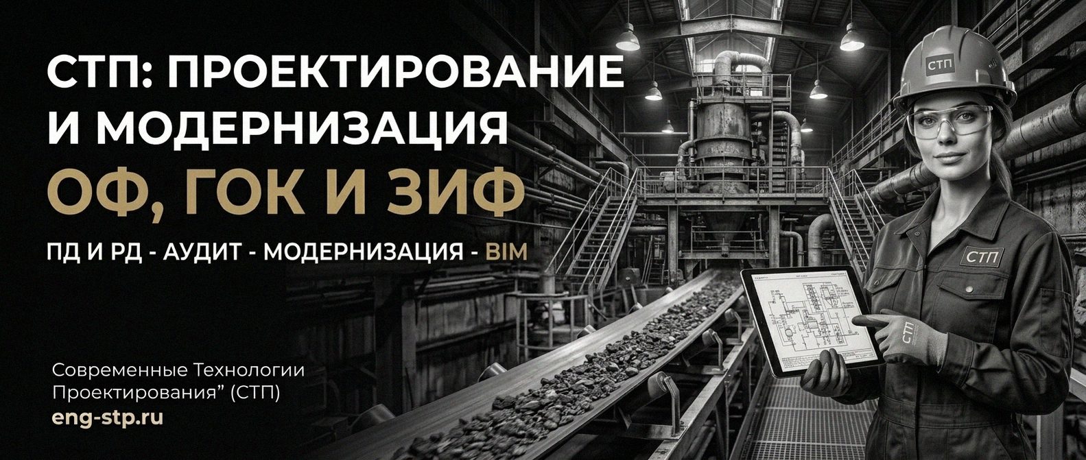 Современные Технологии Проектирования - проектирование и модернизация ОФ, ГОК, ЗИФ