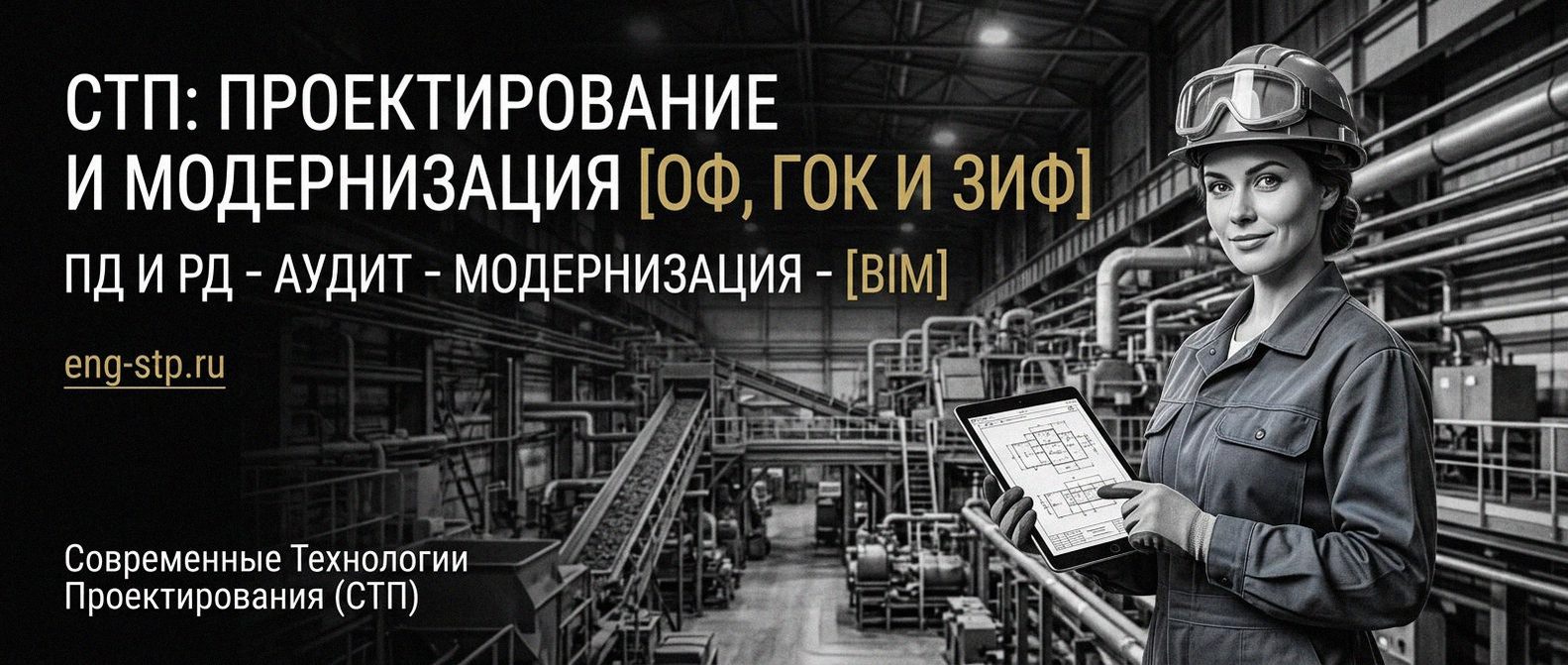 Современные Технологии Проектирования - проектирование и модернизация ОФ, ГОК, ЗИФ
