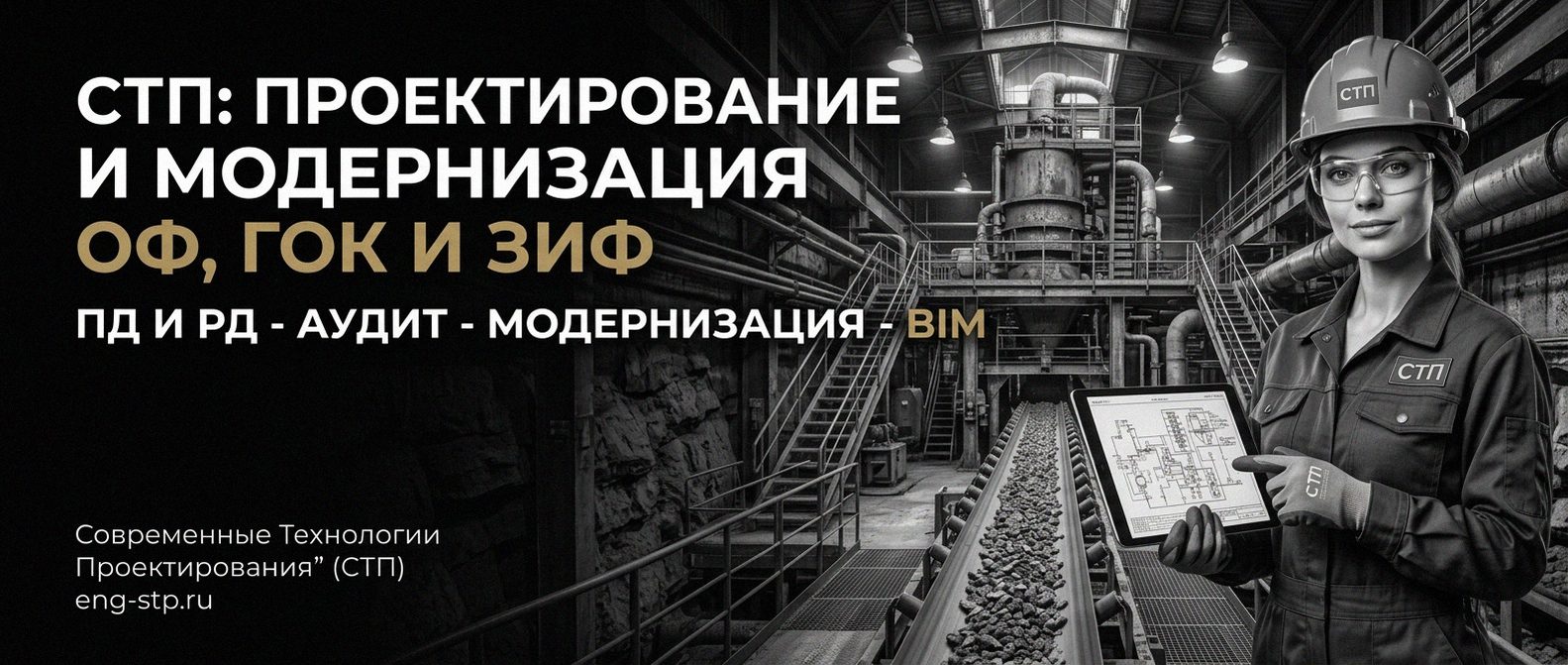 Современные Технологии Проектирования проектирование и модернизация ОФ, ГОК, ЗИФ