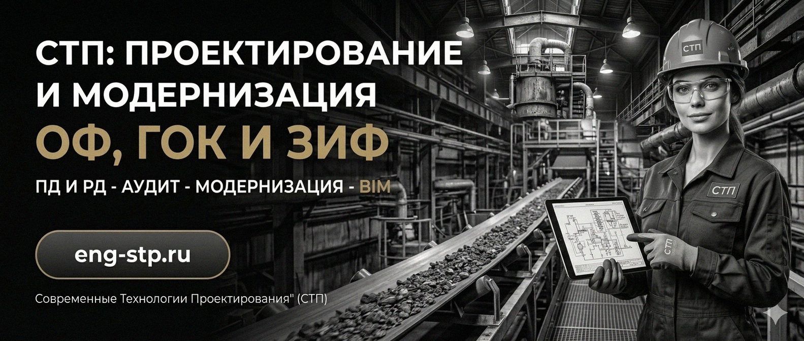 Современные Технологии Проектирования - проектирование и модернизация ОФ, ГОК, ЗИФ