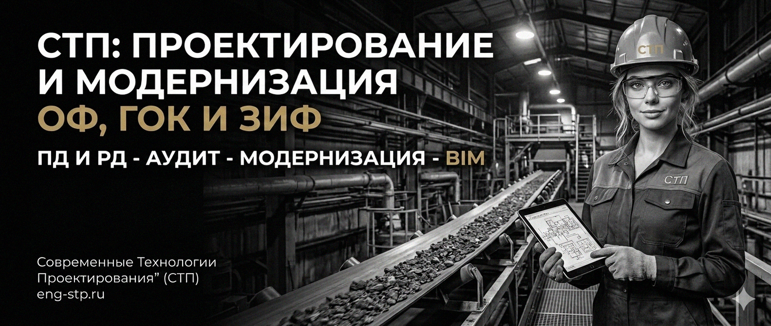 Современные Технологии Проектирования - проектирование и модернизация ОФ, ГОК, ЗИФ