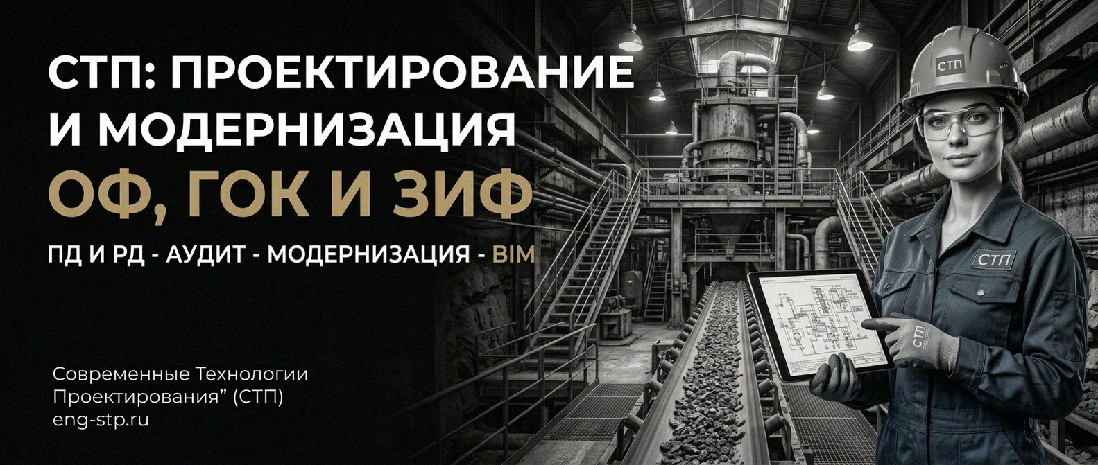 Современные Технологии Проектирования - проектирование и модернизация ОФ, ГОК, ЗИФ